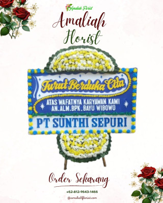 Papan Bunga Duka di Lambara