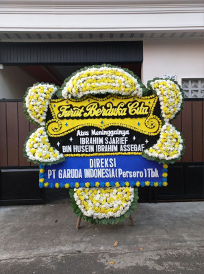 Papan Bunga Duka di Lambara