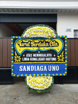 Papan Bunga Duka di Lambara